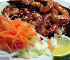 Camarones en Tequila Jalisco